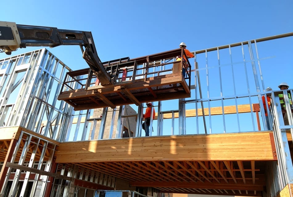 Lumberyard Winter Construction Flagstaff AZ