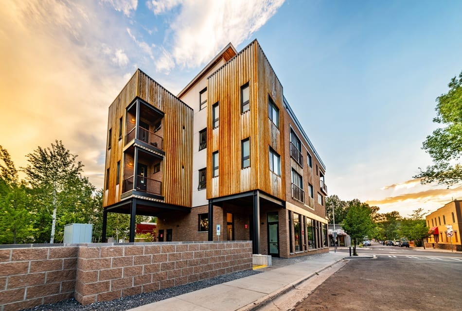 Flagtown Lofts steel exterior Loven Contracting