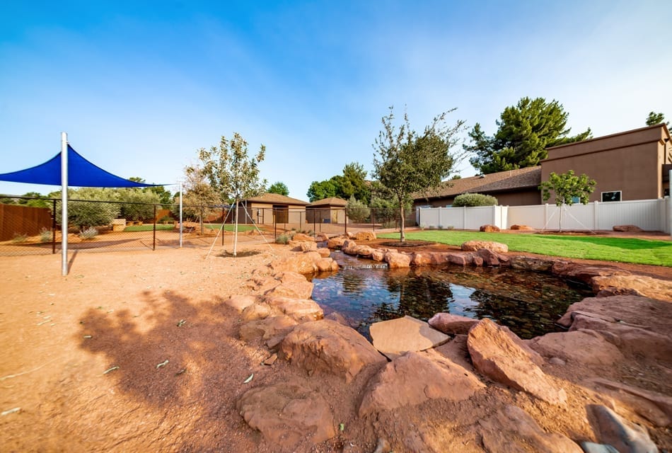 Village Veterinary Hospital play area Loven Contracting