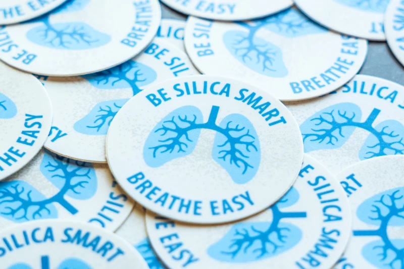 Silica Stickers